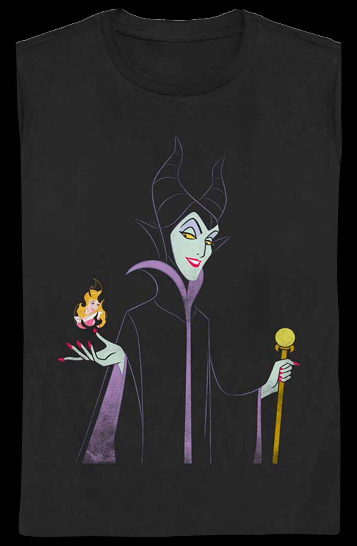 Womens Retro Maleficent Sleeping Beauty Shirt