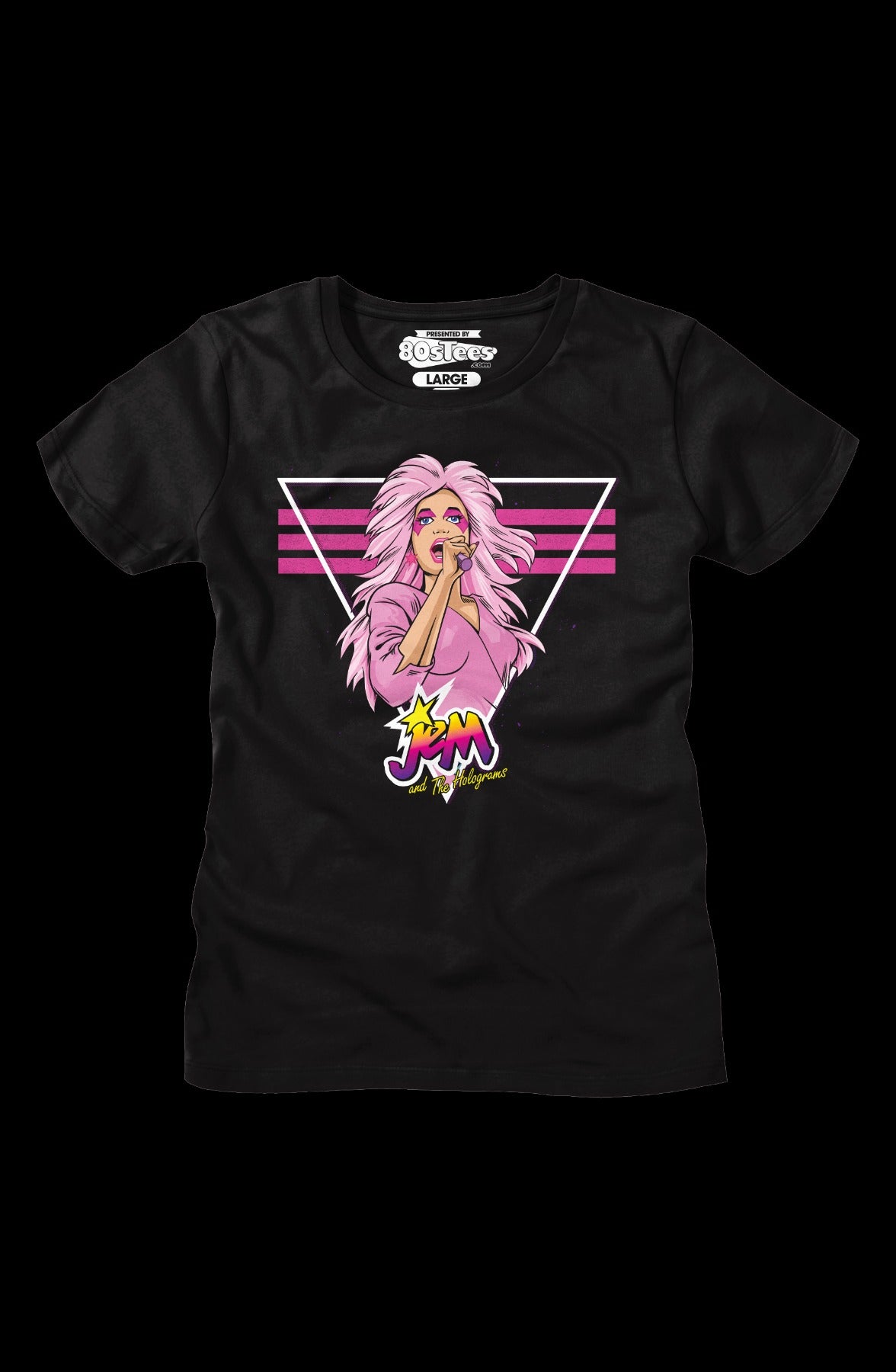 Womens Retro Singing Jem And The Holograms Shirt