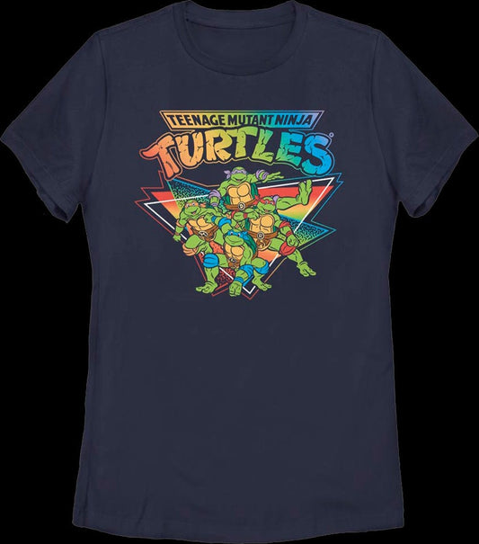 Womens Retro Teenage Mutant Ninja Turtles Shirt