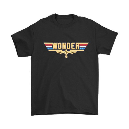 Wonder Logo Usa Style Retro Man's T-Shirt Tee
