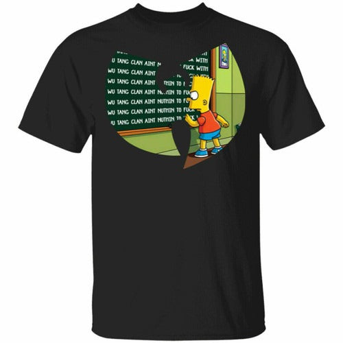 Wutangclan Simpson Aint Nuthing To Fxck Man's T-Shirt Tee