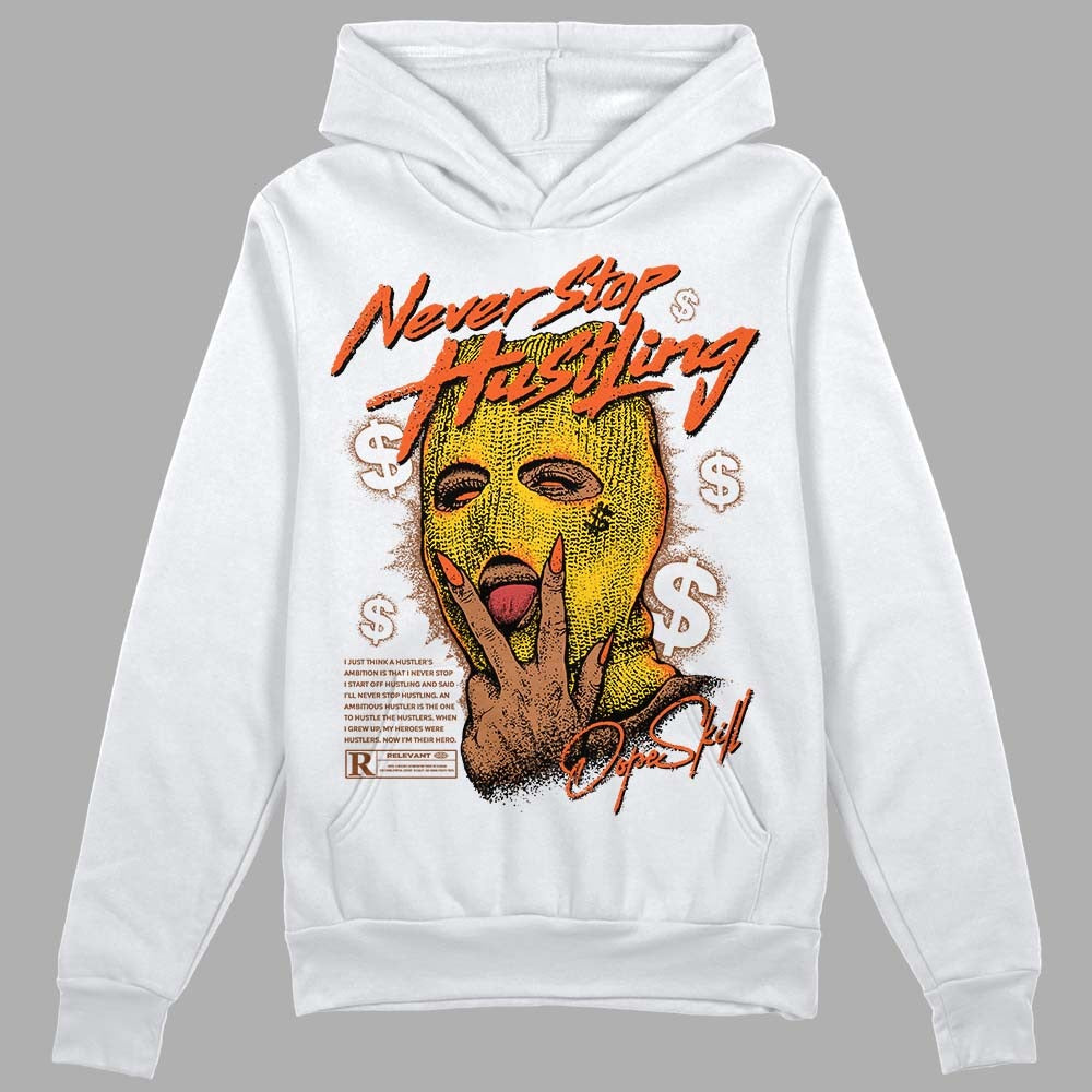 Yellow Collection DopeSkill Hoodie Sweatshirt Never Stop Hustling Graphic
