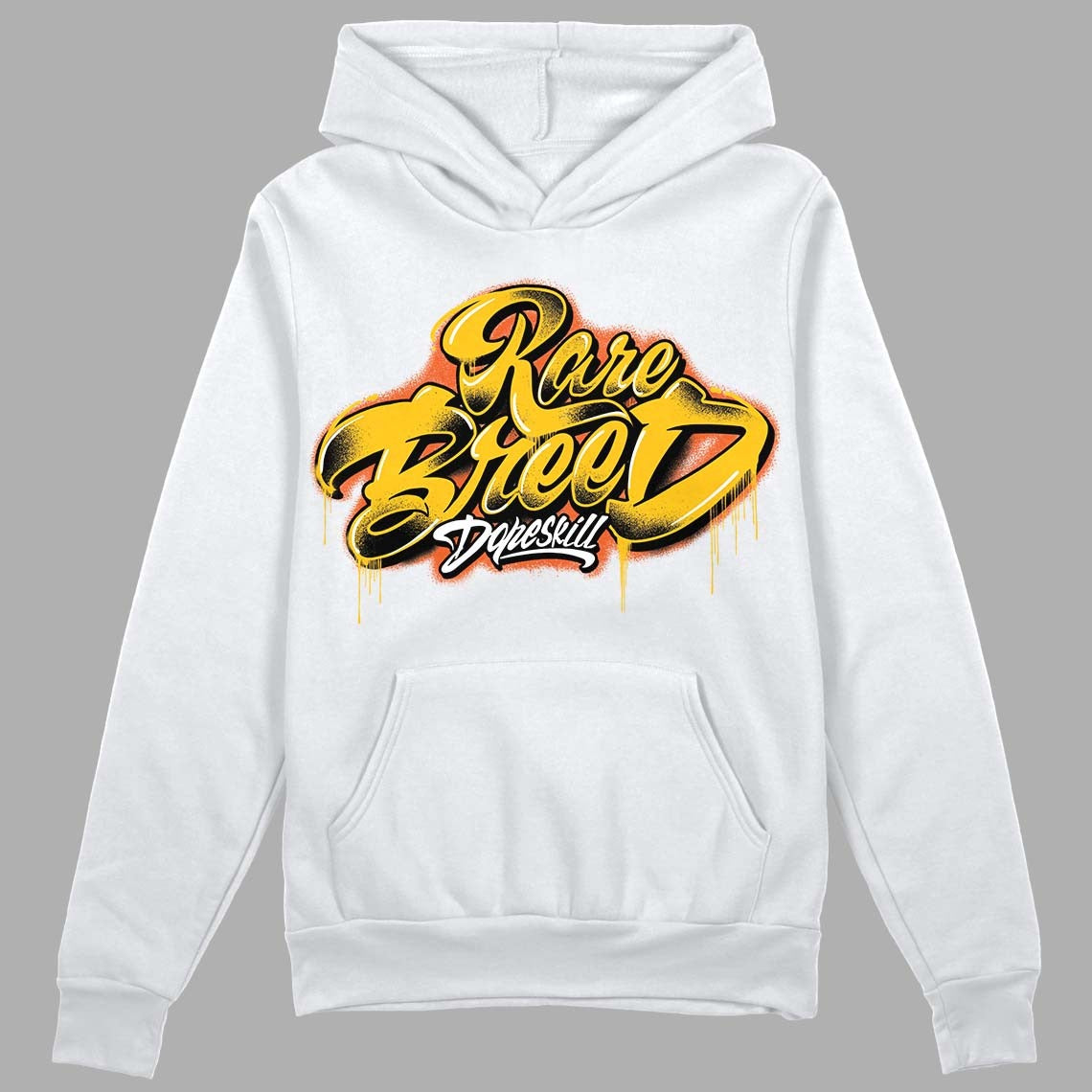 Yellow Collection DopeSkill Hoodie Sweatshirt Rare Breed Type Graphic