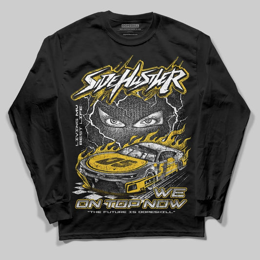 Yellow Collection DopeSkill Long Sleeve T-Shirt New Side Hustler Graphic