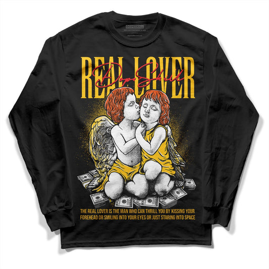 Yellow Collection DopeSkill Long Sleeve T-Shirt Real Lover Graphic