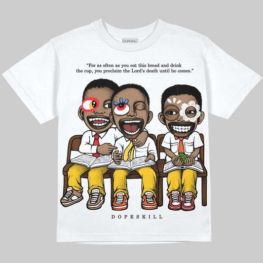 Yellow Collection DopeSkill Oversize Print T-Shirt First Sunday Graphic