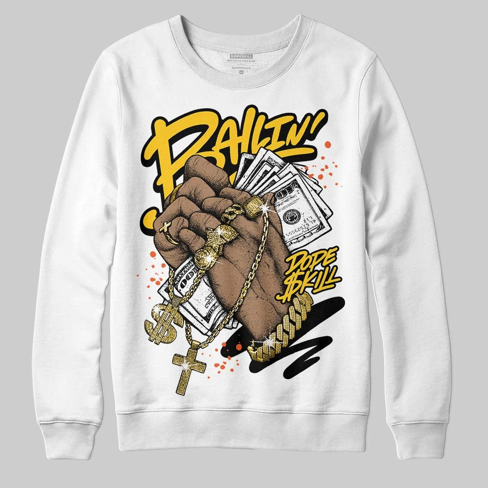 Yellow Collection DopeSkill Sweatshirt Always Ballin' Graphic
