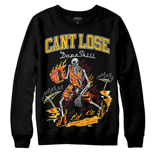 Yellow Collection DopeSkill Sweatshirt Cant Lose Graphic