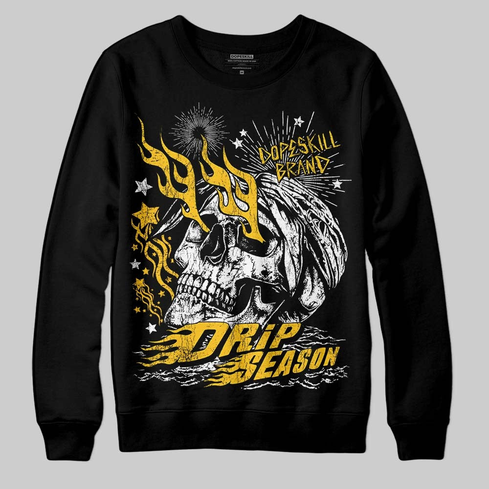 Yellow Collection DopeSkill Sweatshirt Drip Season Graphic