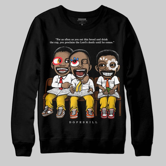 Yellow Collection DopeSkill Sweatshirt First Sunday Graphic
