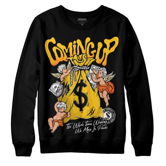 Yellow Collection DopeSkill Sweatshirt Money Bag Coming Up Graphic