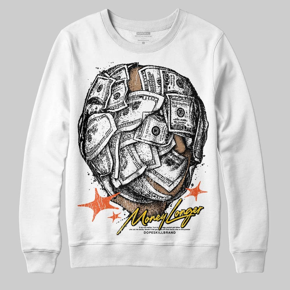 Yellow Collection DopeSkill Sweatshirt Money Longer Graphic