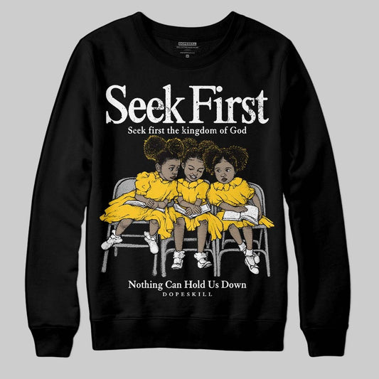 Yellow Collection DopeSkill Sweatshirt New Seek First Graphic