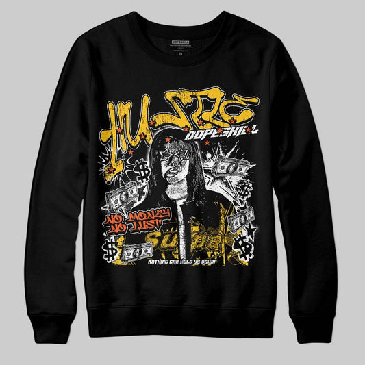 Yellow Collection DopeSkill Sweatshirt No Money No Lust Graphic