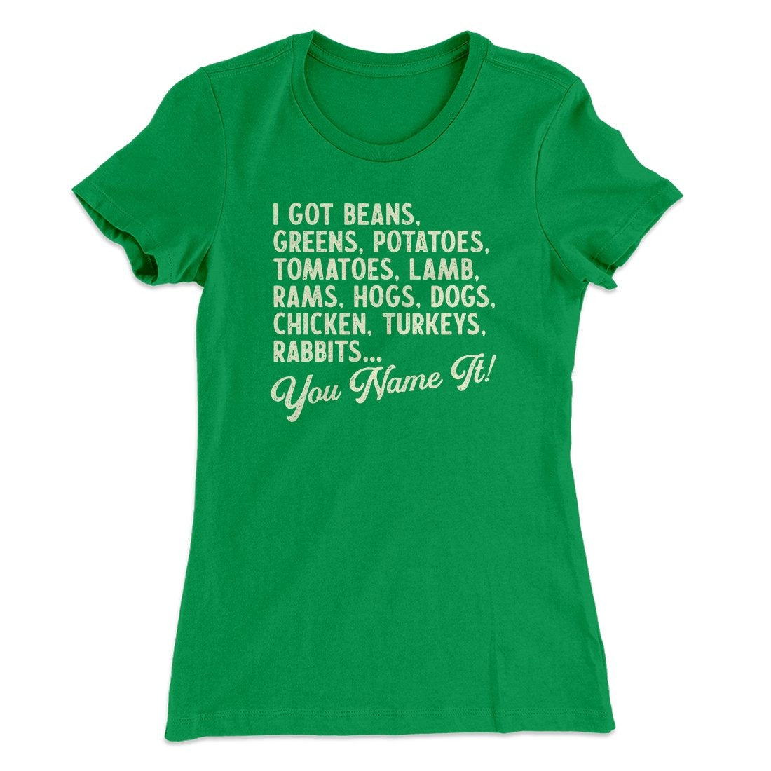 You Name It Funny Thanksgiving Women's T-Shirt