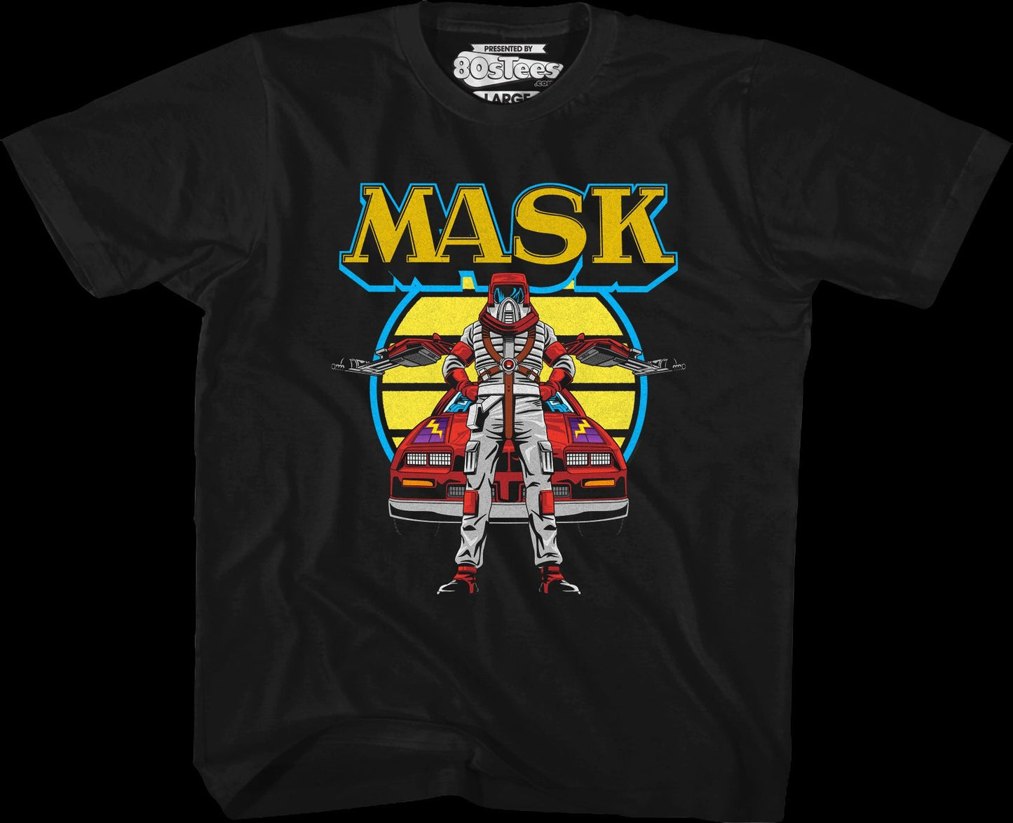 Youth Retro Matt Trakker And Thunderhawk MASK Shirt
