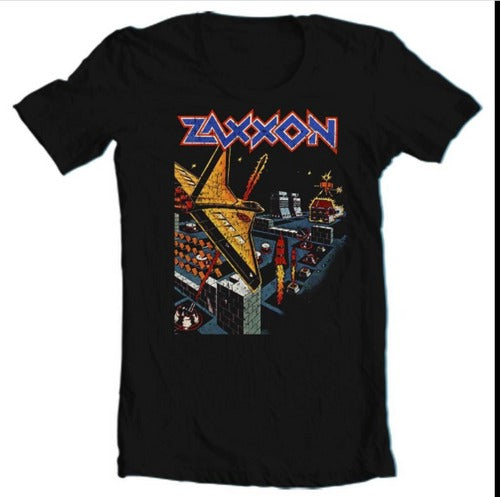 Zaxxon Retro Vintage Arcade Video Game 1980S Man's T-Shirt Tee