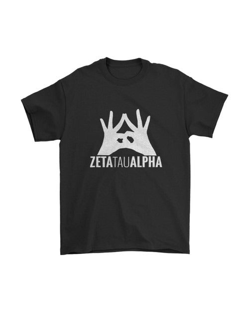 Zta Zeta Tau Alpha Sorority Man's T-Shirt Tee